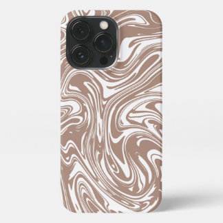 Dark Brown Marble iPhone 13 Pro Case
