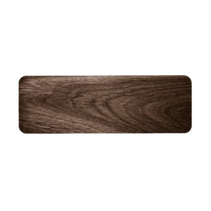Dark brown oak wood grain blank