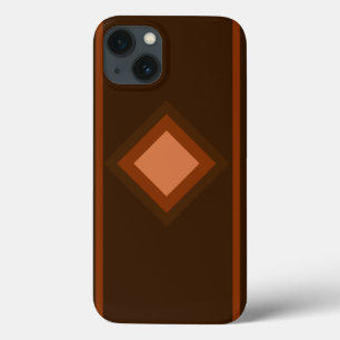 Dark Browns  iPhone 13 Case