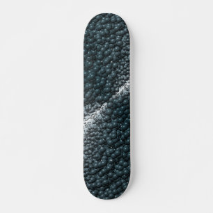 Dark Bubbles Camo Skateboard