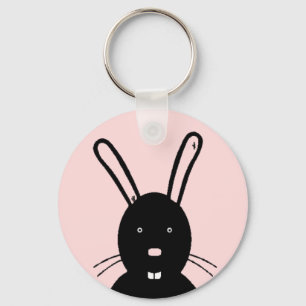 Dark Bunny Keychain