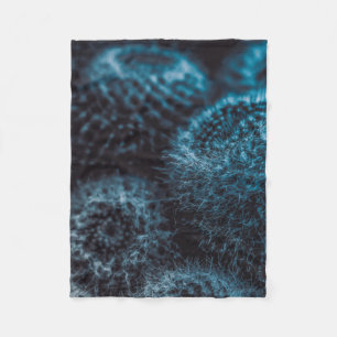 Dark Cactus Fleece Blanket
