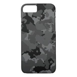 Dark Camo Pattern iPhone 8/7 Case