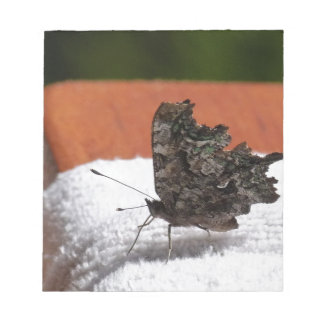 Dark Camouflage Butterfly Notepad