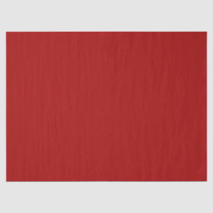 Dark Candy Apple Red Solid Colour Tissue Paper