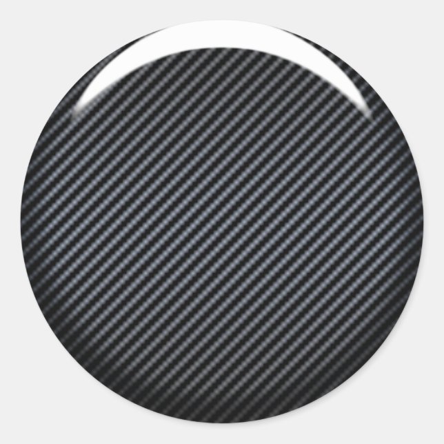 Dark Carbon Fan Sticker (Front)