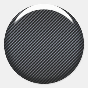 Dark Carbon Fan Sticker