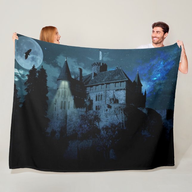 DARK CASTLE FLEECE BLANKET (In Situ)
