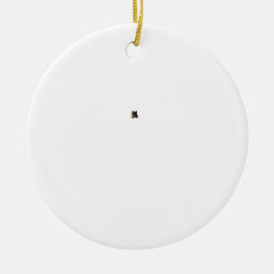 Dark Cat Coffee With Skull Mug Oversized T-Shirt Ceramic Tree Decoration