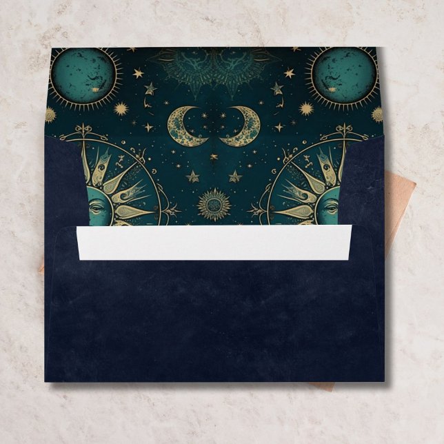 Dark Celestial Sun and Moon  Envelope (Creator Uploaded)