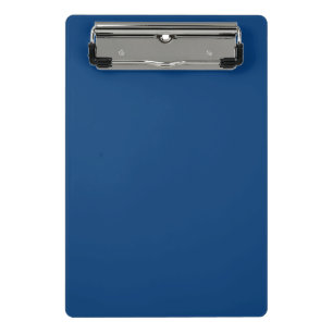 Dark Cerulean Mini Clipboard