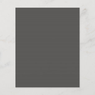 Dark Charcoal Grey Flyer