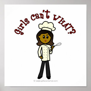 Dark Chef Girl Poster