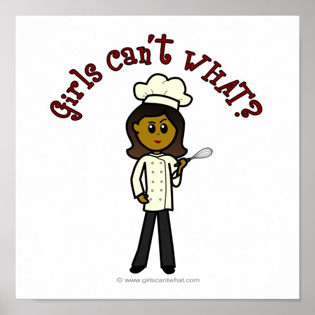 Dark Chef Girl Poster (Front)
