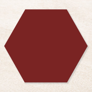 Dark Chestnut,Dark Mauve,Dull Purple, Paper Coaster
