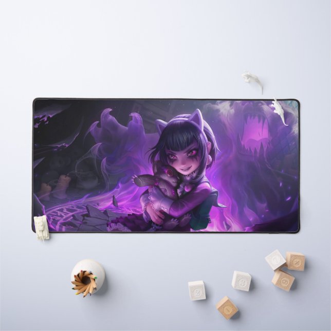 Dark Child Gaming Desk Mat | Customisable Deskmat (Kids Table)