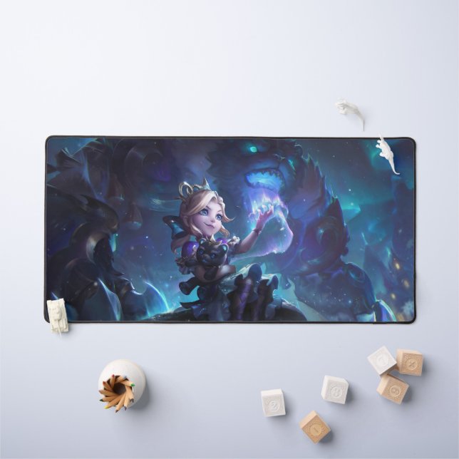 Dark Child Gaming Desk Mat | Customisable Deskmat (Kids Table)