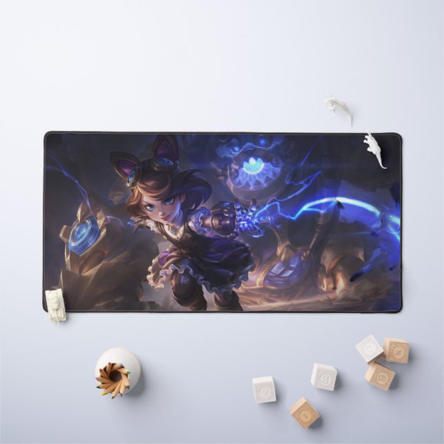Dark Child Gaming Desk Mat | Customisable Deskmat (Kids Table)
