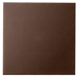 Dark Chocolate Brown Ceramic tile