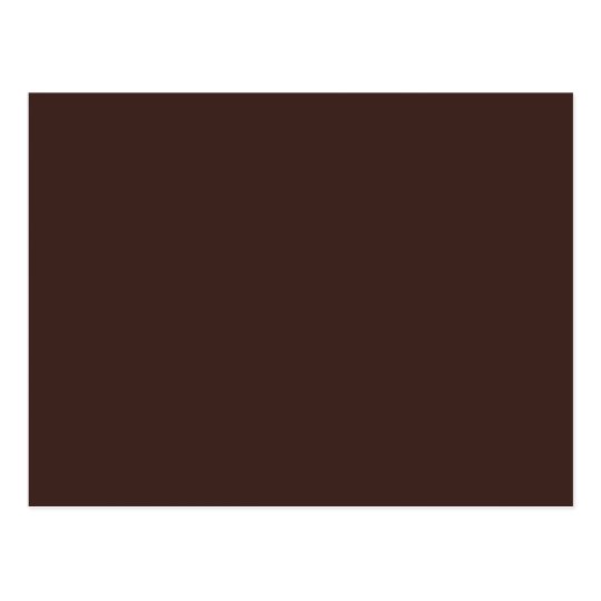 dark-chocolate-hex-code-3d241f-postcard-zazzle-co-uk