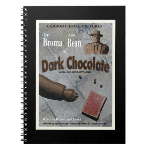 Dark Chocolate Movie Notebook