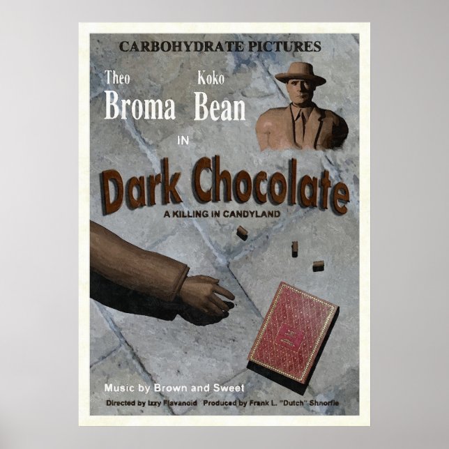 Dark Chocolate Movie Poster (Front)