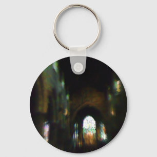 Dark Church Key Ring