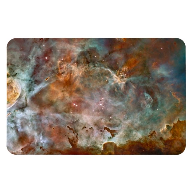 Dark Clouds of Carina Nebula Hubble Space Magnet (Horizontal)