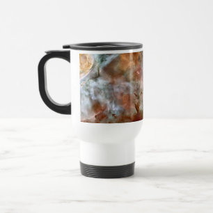 Dark Clouds of Carina Nebula Hubble Space Travel Mug