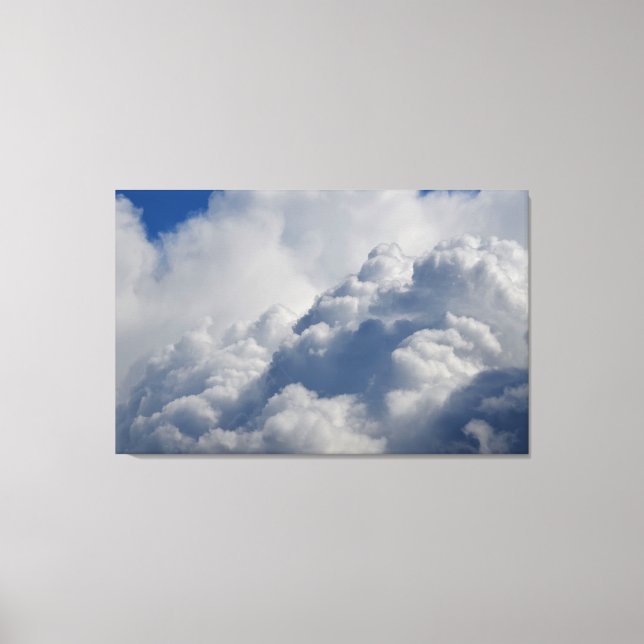 Dark Clouds Sky Photo Canvas Print (Front)