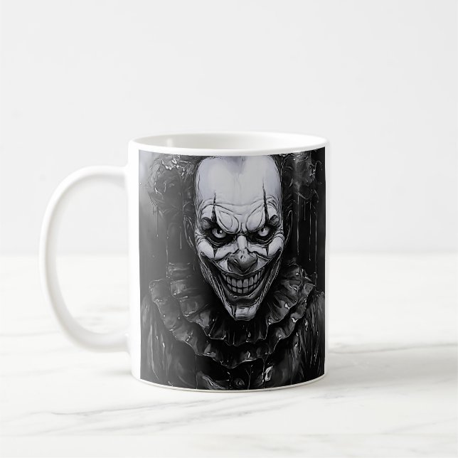 Dark Clown Coffee Mug (Left)
