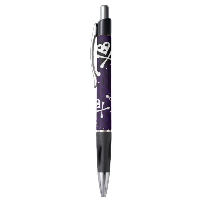 Dark Colour Emo Pattern With Paint (Top (Vertical))
