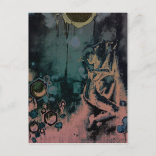 dark coma postcard