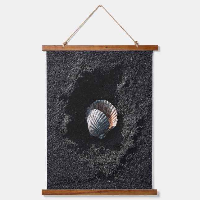 Dark Cosmic Portal Moon Wall Art (Front)