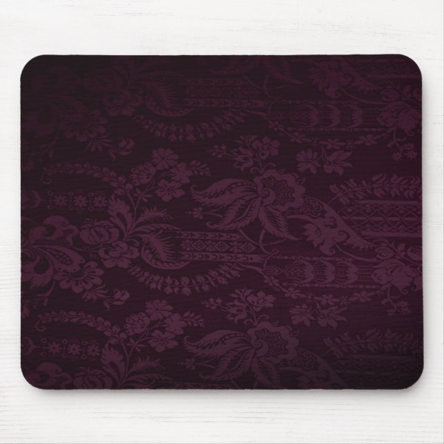 Dark Crimson Gothic Mouse Pad (Front)