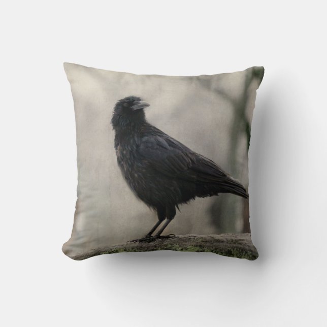 Dark Crow Cushion (Front)