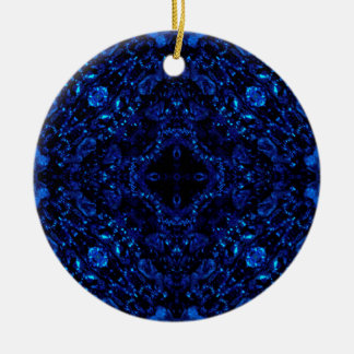 Dark Crystal 1 Blue Ceramic Tree Decoration