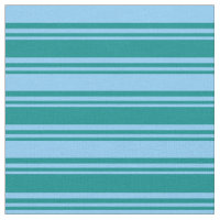 Dark Cyan and Light Sky Blue Pattern of Stripes
