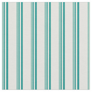 Dark Cyan and Light Yellow Coloured Pattern Fabric