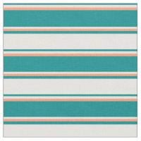 Dark Cyan, Mint Cream, and Light Salmon Stripes