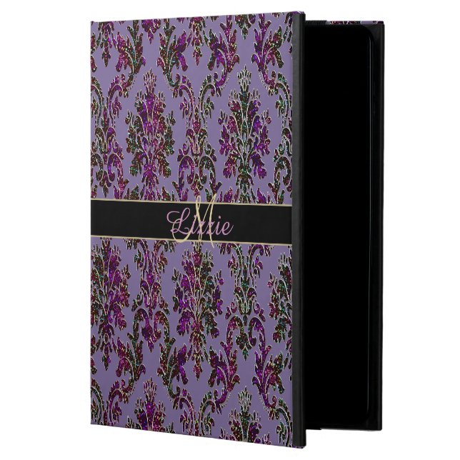 Dark Damask Multicolored iPad Air 2 Case (Front)