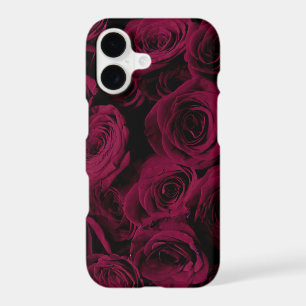 Dark deep red magenta burgundy roses