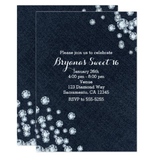 Diamond Themed Invitations 5