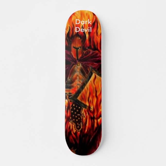 Dark Devil Skateboard (Front)