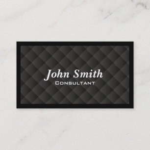 Dark Diamond Quilt Consultant Business Card