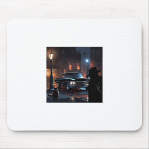 Dark District Sticker Mouse Mat