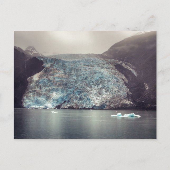 Dark & Dramatic Alaska Glacier | Postcard (Front)