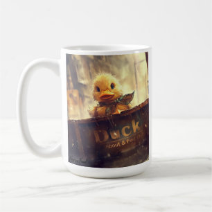 Dark Duck About & Find Out Coffee Mug