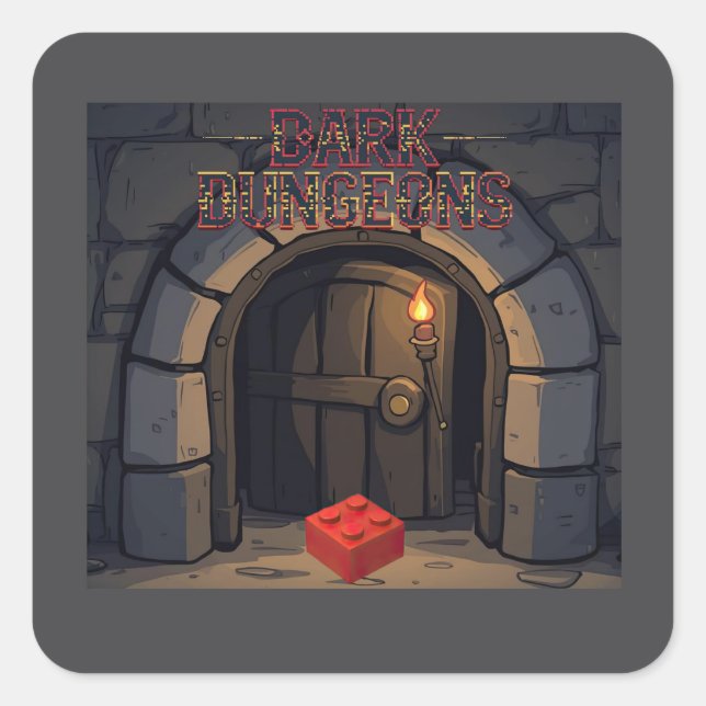 Dark Dungeons sticker  (Front)