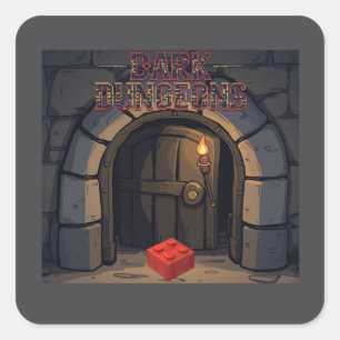 Dark Dungeons sticker - small